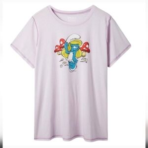 Torrid Smurfette Classic Fit Cotton Crew Seam Tee plus size 1x